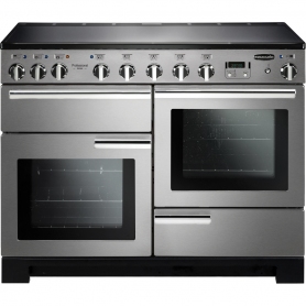 Rangemaster PDL110EISS/C Professional Deluxe 110 Induction Range Cooker – Stainless Steel - 0