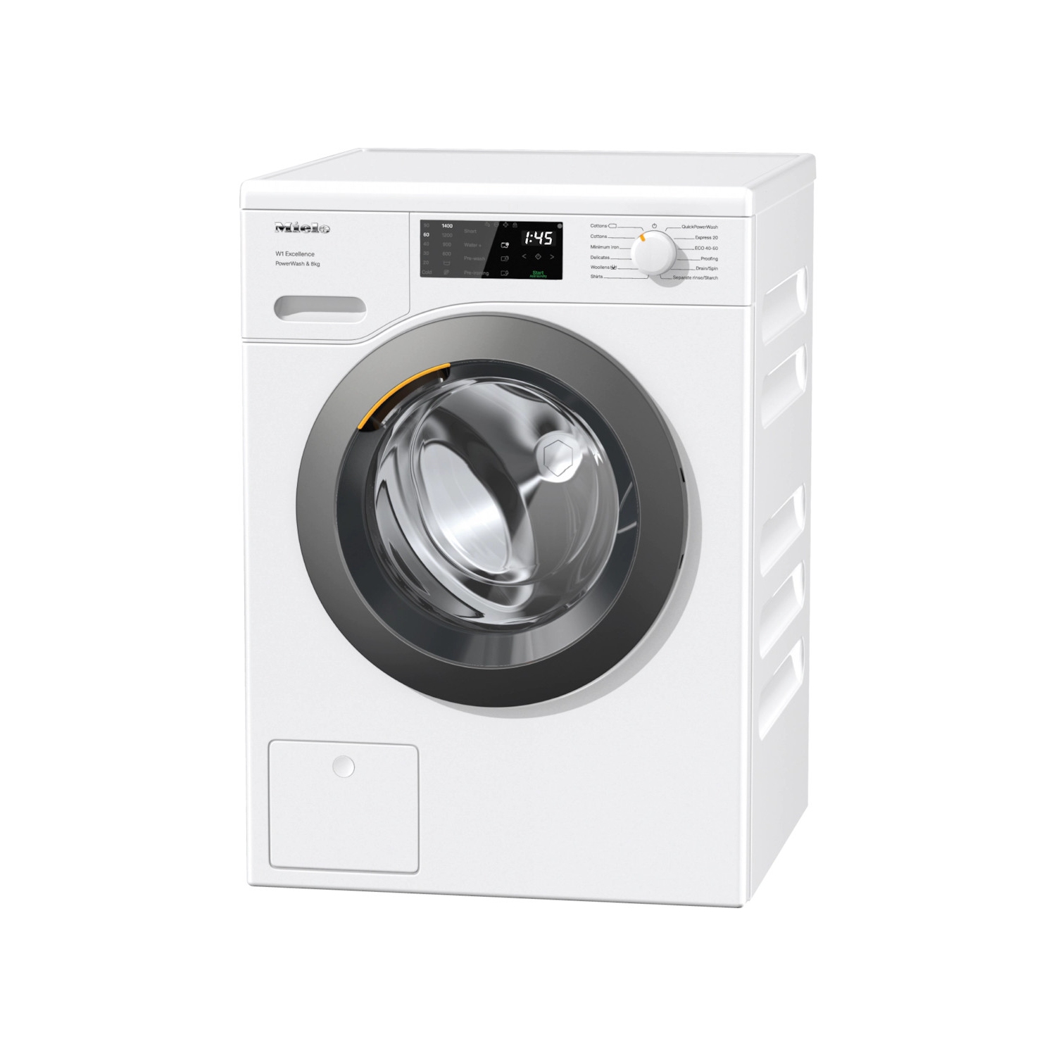 Miele WED325 Freestanding Washing Machine, 8kg Load, 1400rpm Spin - 0